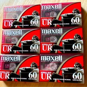 Vintage Maxwell Audio Cassettes